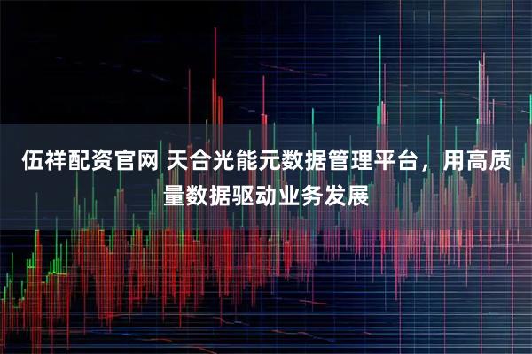 伍祥配资官网 天合光能元数据管理平台，用高质量数据驱动业务发展